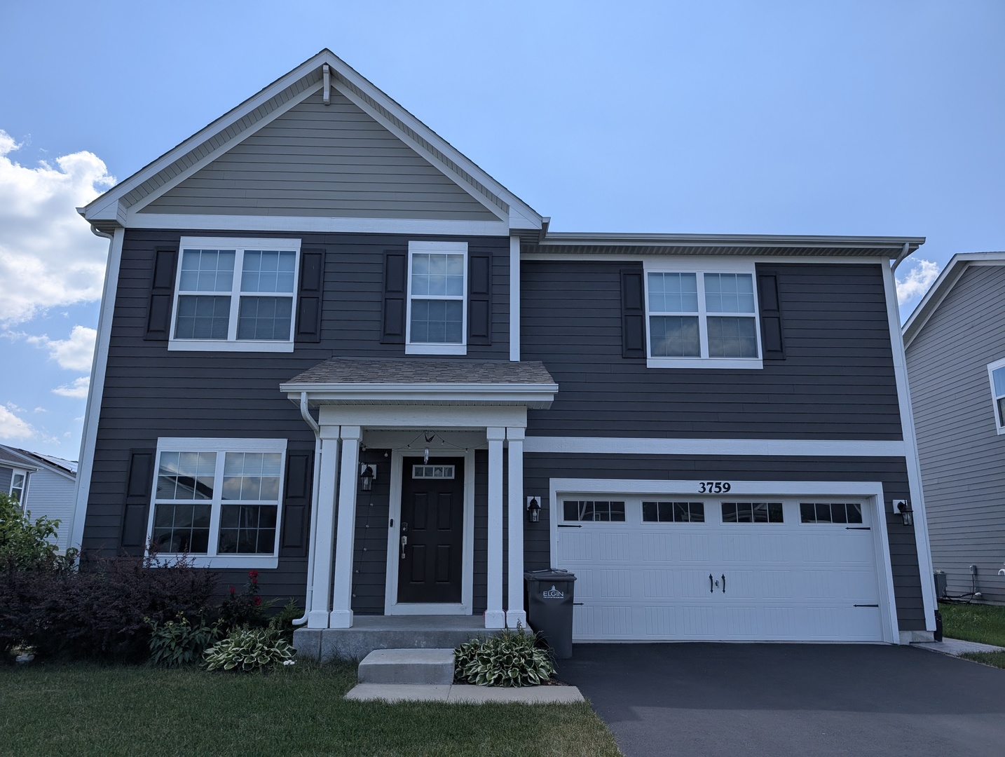3759 St James Court Elgin, IL 60124 - Photo 1 of 28 a view of a house with garden