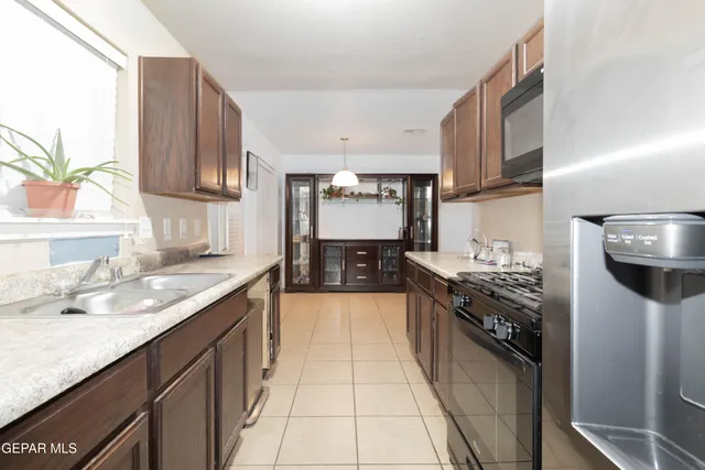 a view of a house with a patio