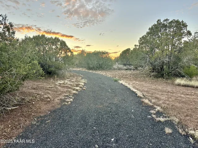 a view of an outdoor space with a lake view