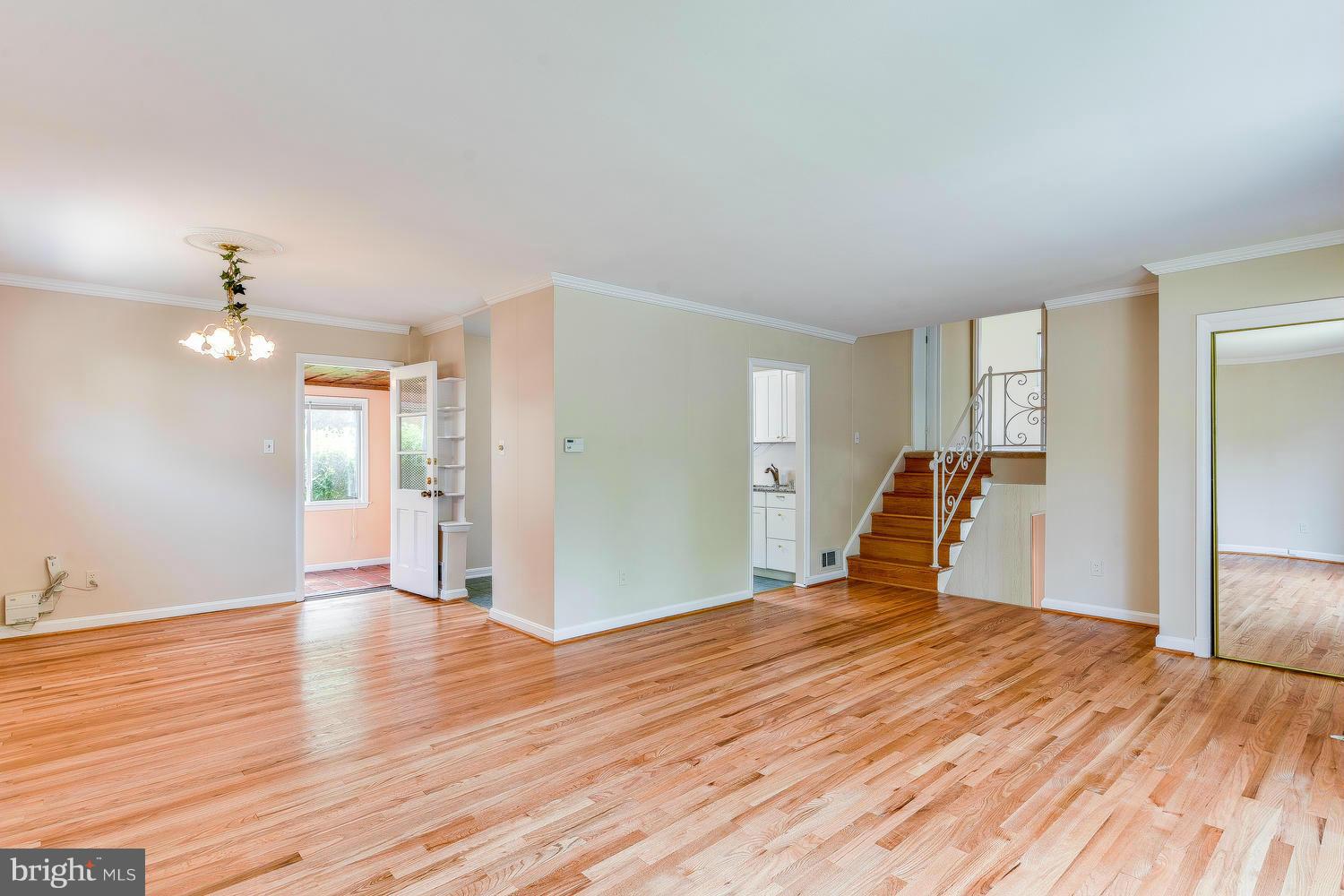 10307 Julep Avenue Silver Spring, MD 20902 - Photo 6 of 26 Living Room & Dining Room on left