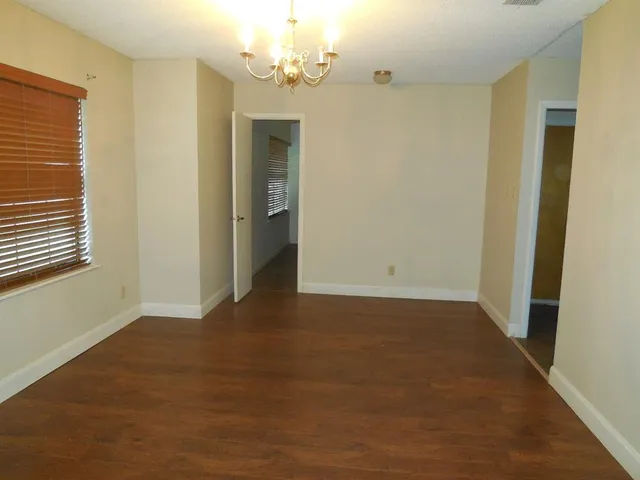 wooden floor in an empty room