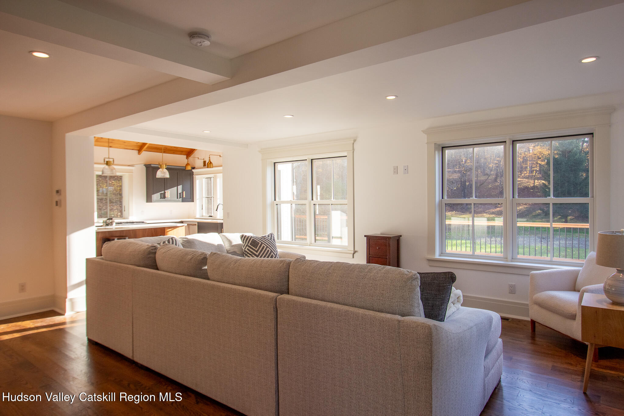 48 Konig Road Ghent, NY 12075 - Photo 10 of 21 a living room with furniture and a large window