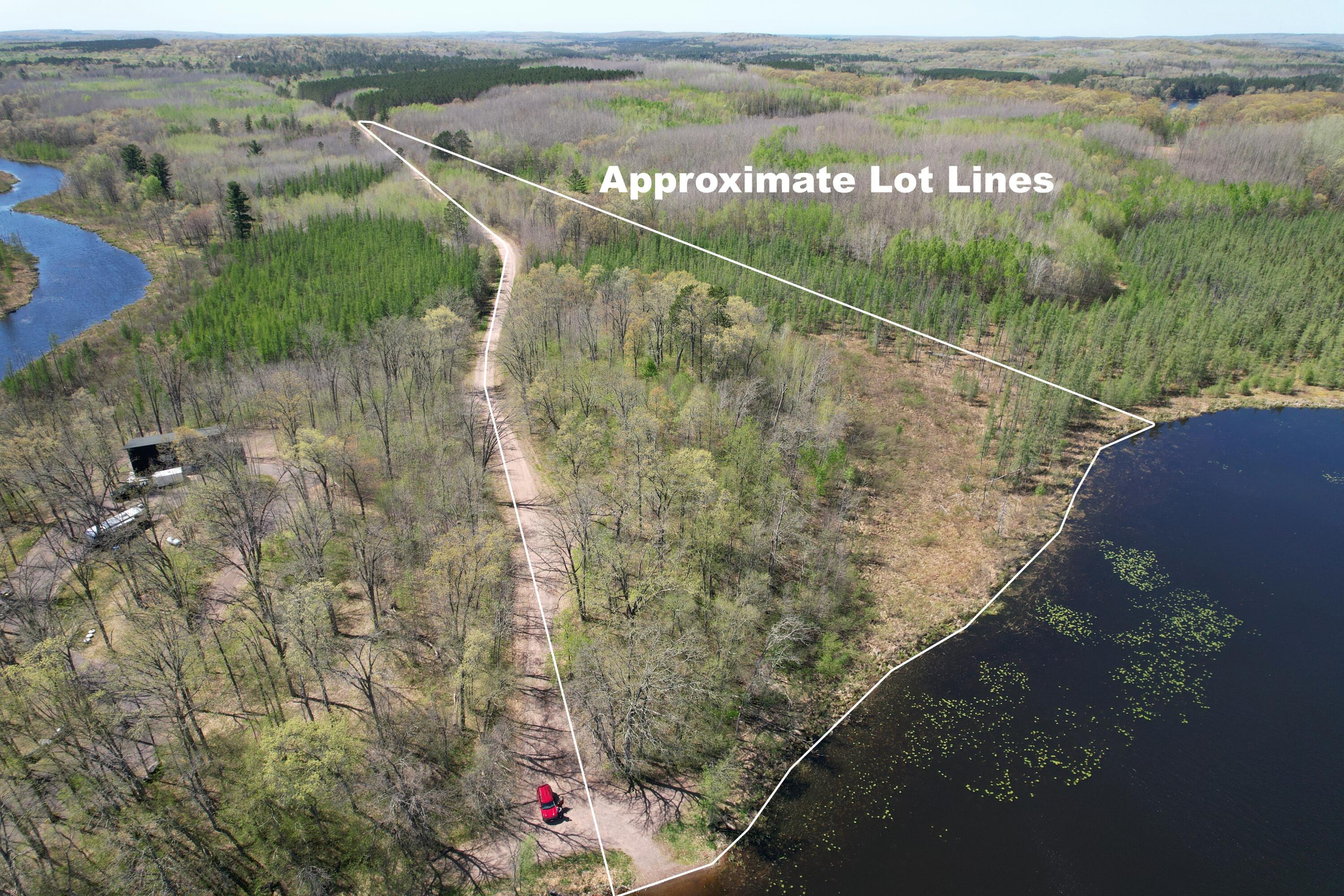 0 Dilly Lake Road Spooner, WI 54801 - Photo 3 of 9 Approximate Lot Lines