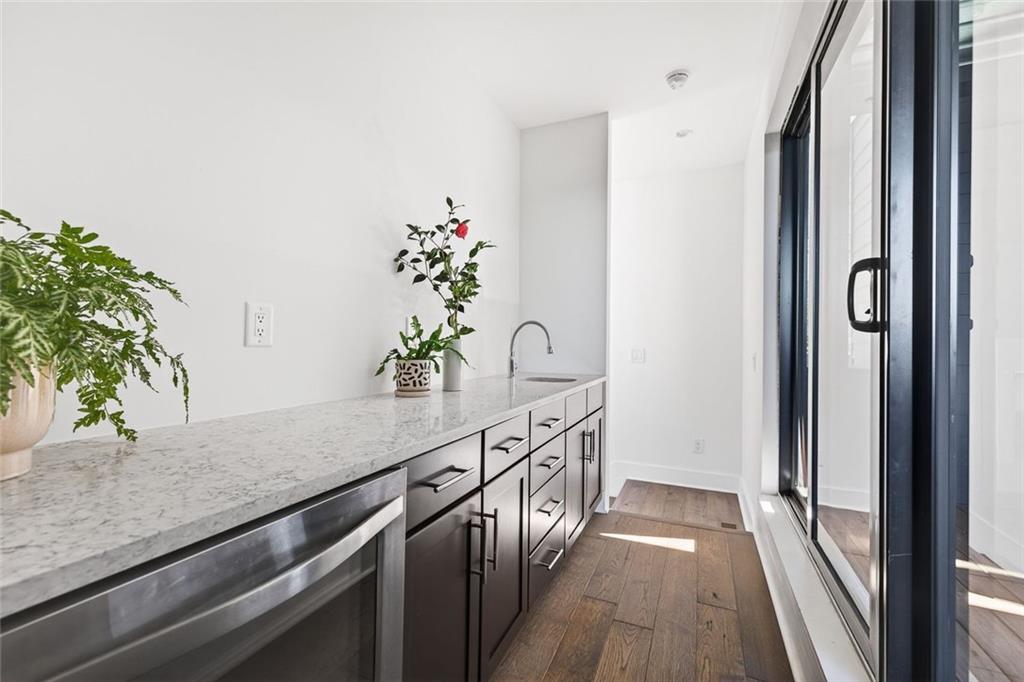 105 Birch Street Decatur, GA 30030 - Photo 24 of 31 a view of hallway with wooden floor