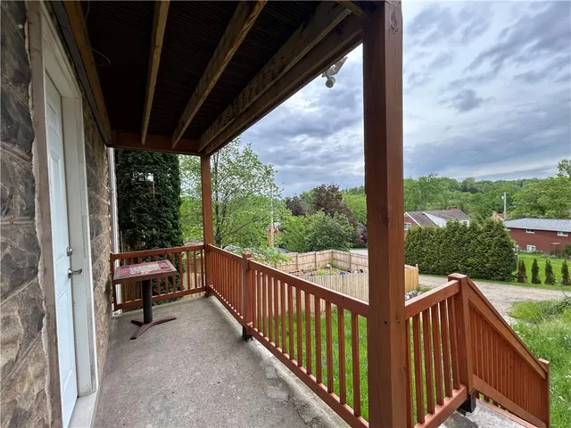 a view of a two chair in balcony