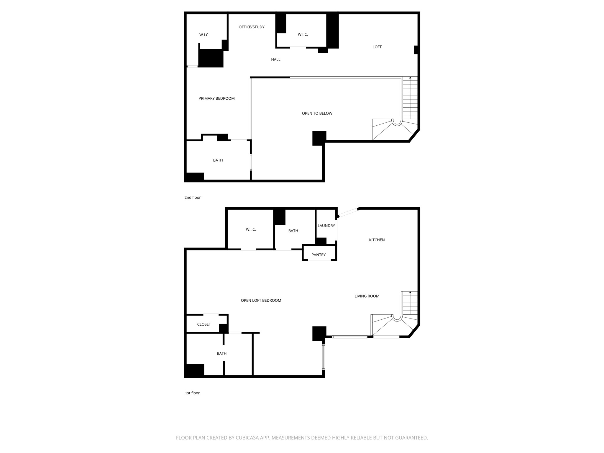 915 Franklin Street, Unit 9L Houston, TX 77002 - Photo 50 of 50 Floor Plan