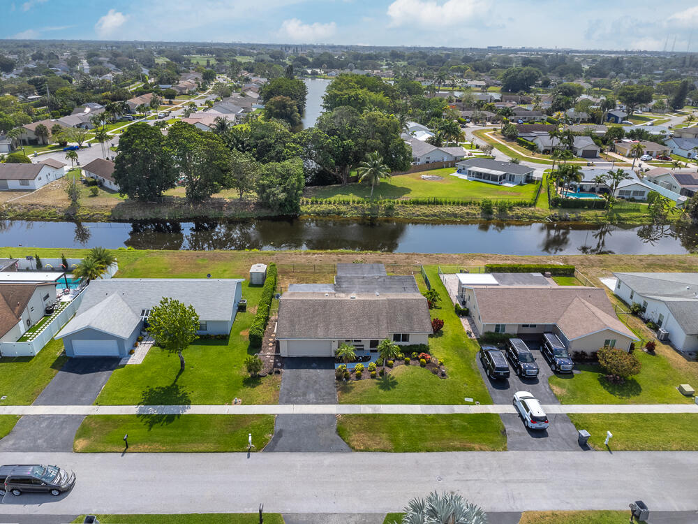 19378 Carolina Circle Boca Raton, FL 33434 - Photo 5 of 48 an aerial view of a house with a garden