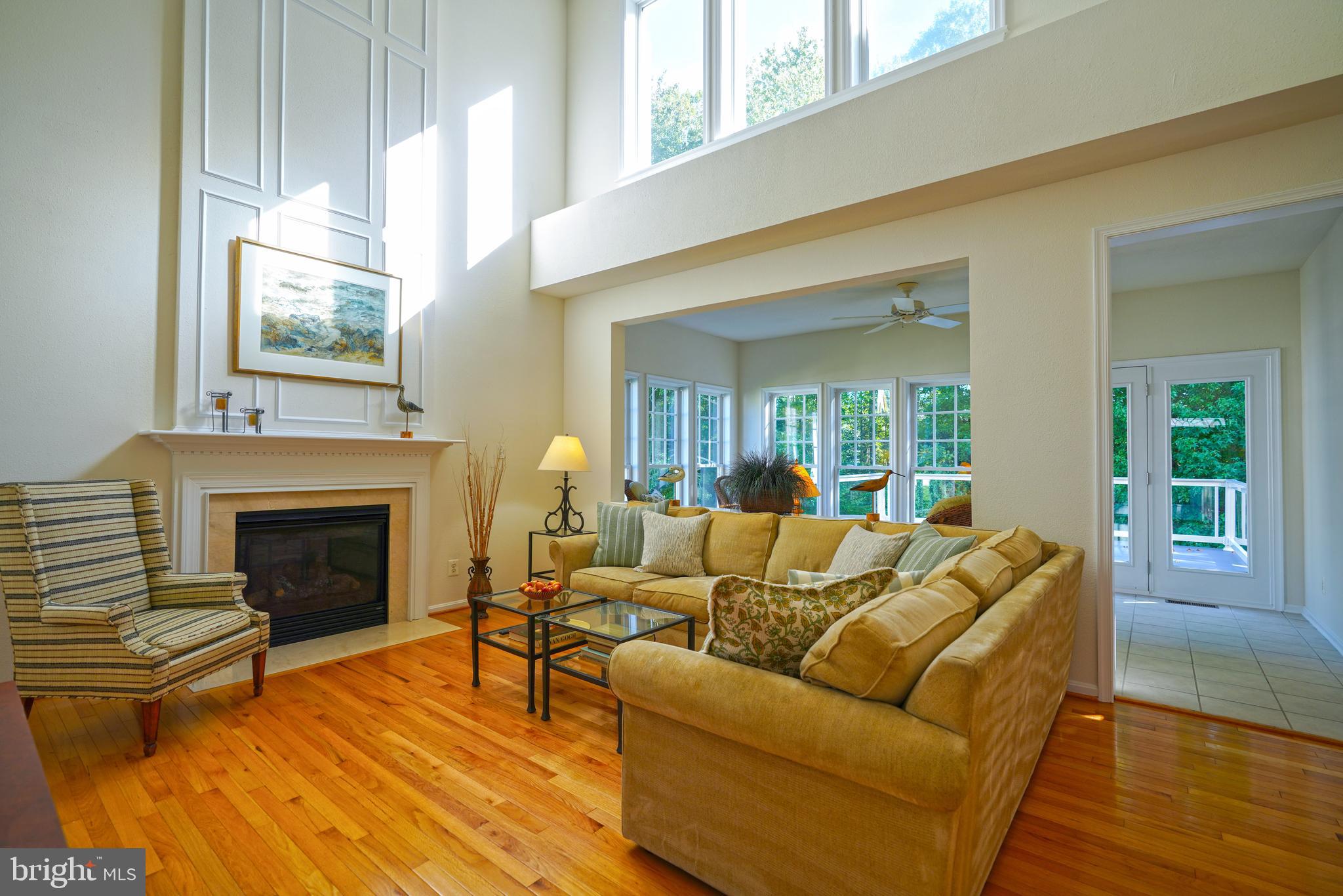 34953 Compass Cove Lewes, DE 19958 - Photo 12 of 90 a living room with furniture and a fireplace