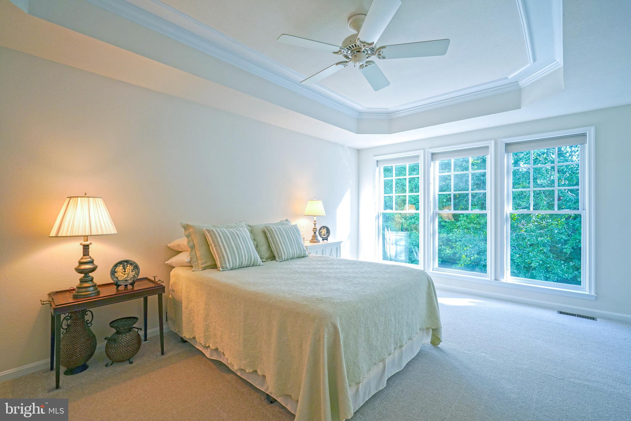 34953 Compass Cove Lewes, DE 19958 - Photo 42 of 90 a bedroom with a bed and a lamp on dresser