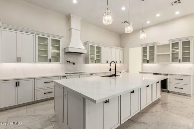 a view of a room with empty racks