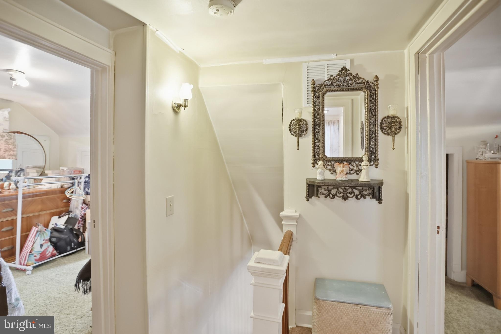 378 Spruce Street Thomas, WV 26292 - Photo 29 of 30 a bathroom with a shower a mirror and a sink