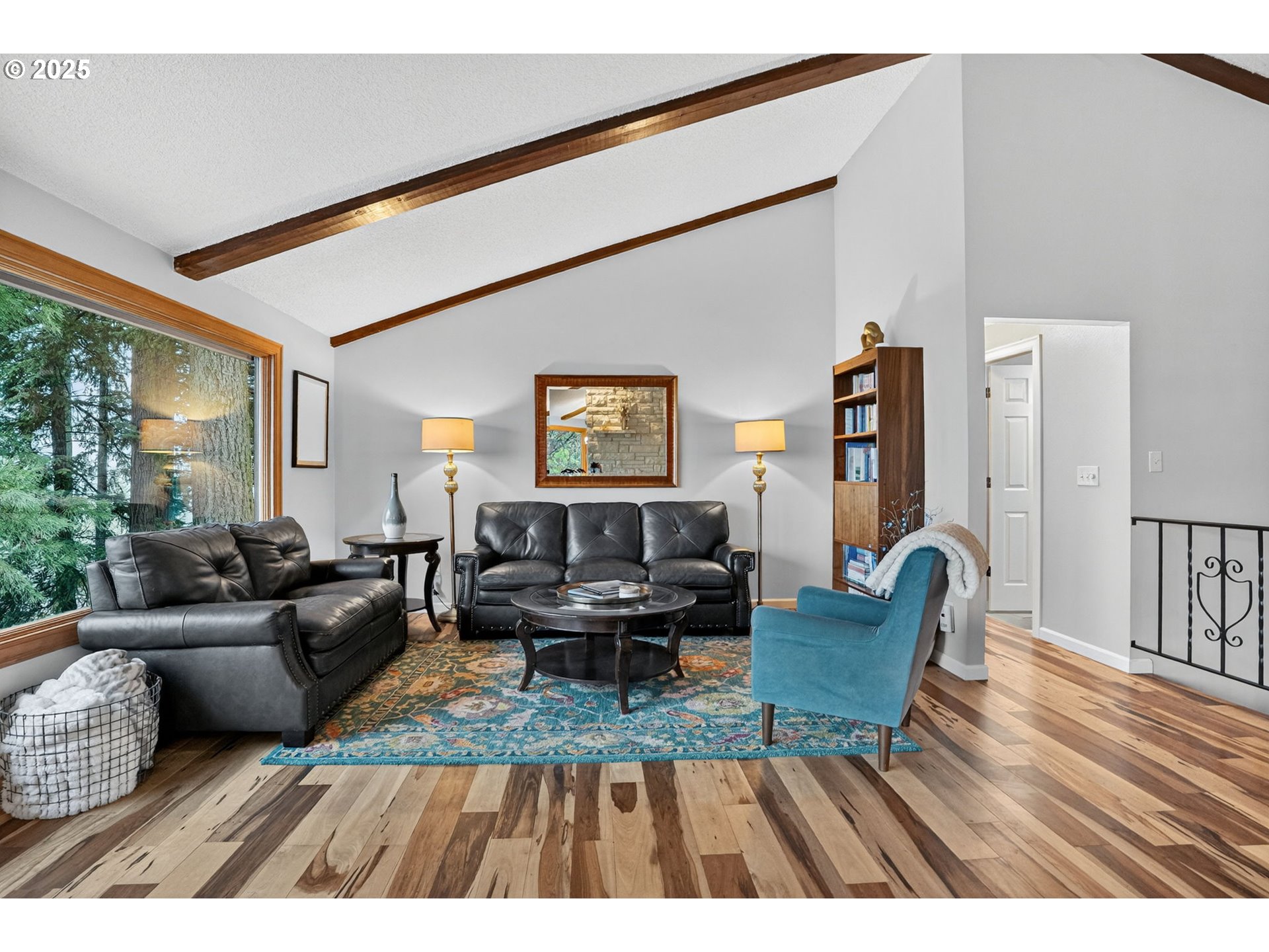 17542 Kirkwood Road Gladstone, OR 97027 - Photo 7 of 48 a living room with furniture and a wooden floor