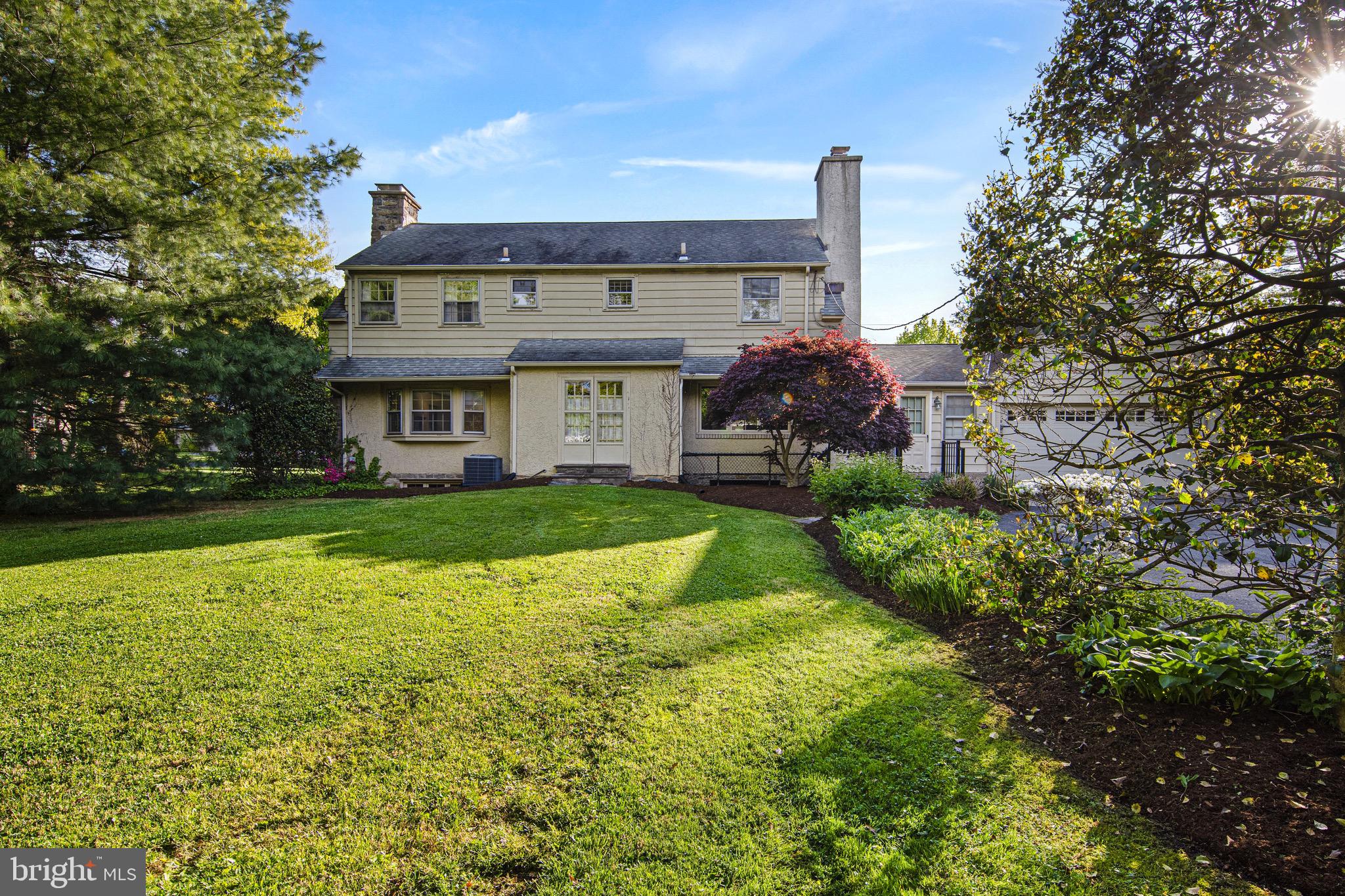 71 Forest Lane Swarthmore, PA 19081 - Photo 31 of 33 a front view of a house with garden