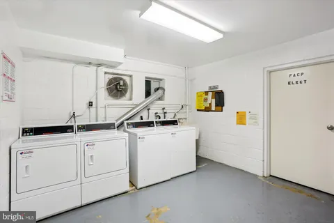 a room with storage and utility