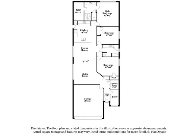 $1,840 | 1731 Sahara Drive, Crosby, TX 77532