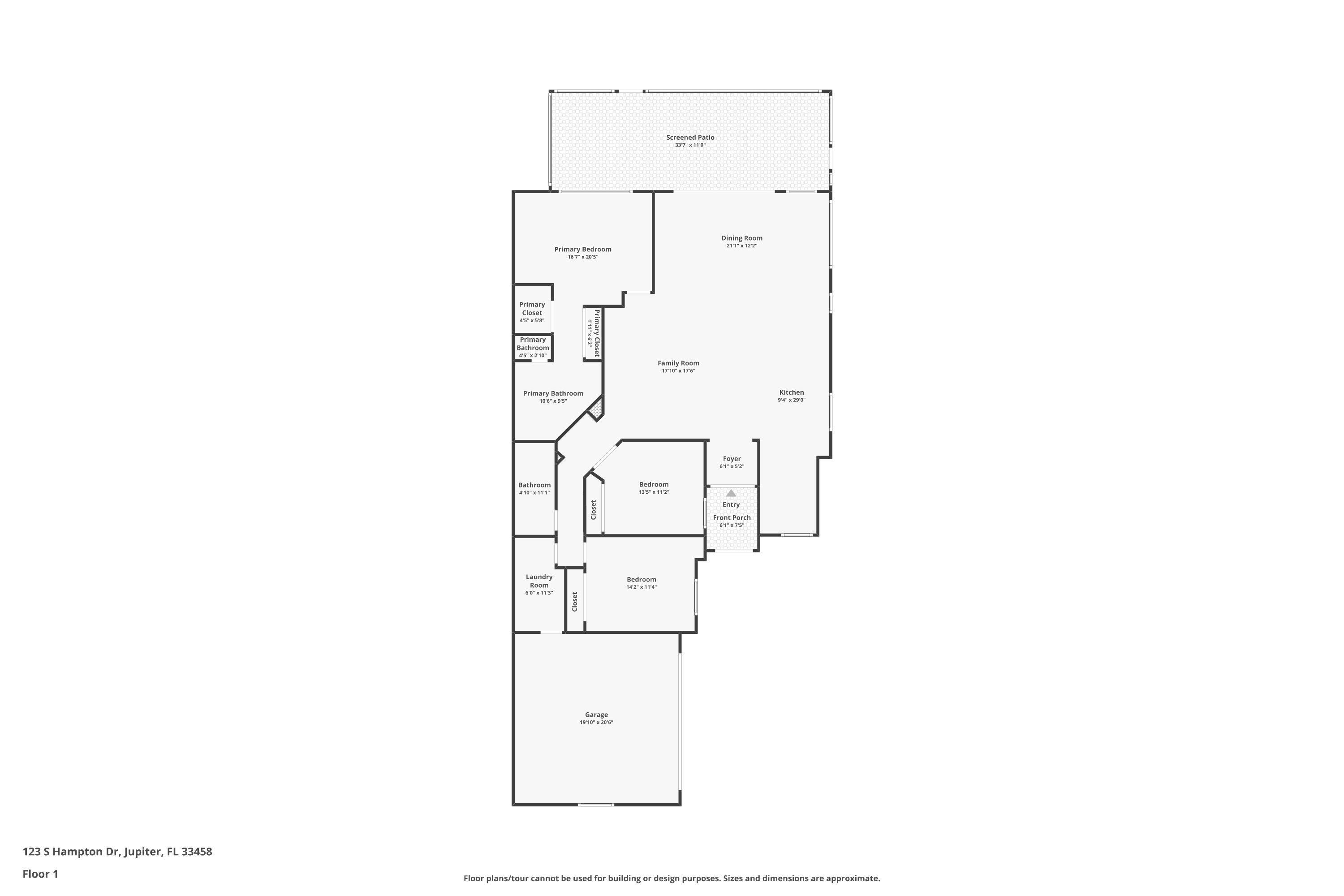 123 South Hampton Drive Jupiter, FL 33458 - Photo 6 of 35 Floor-1