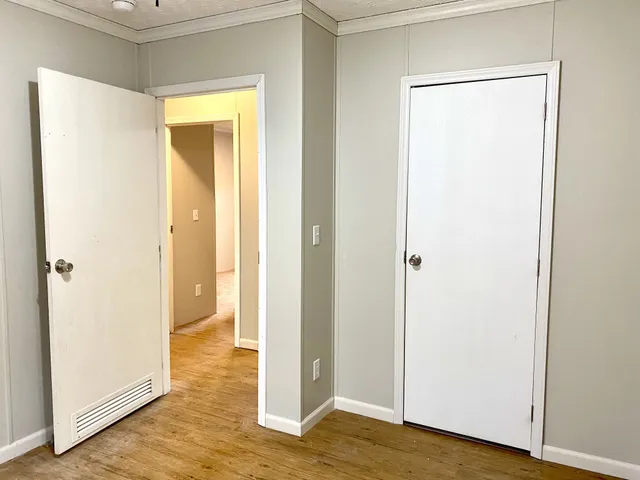 a close view of a bathroom shower