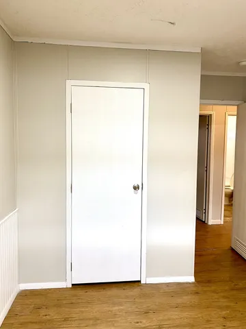 a close view of a utility room