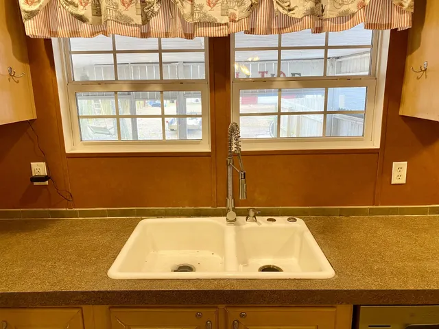 a bathroom with a sink