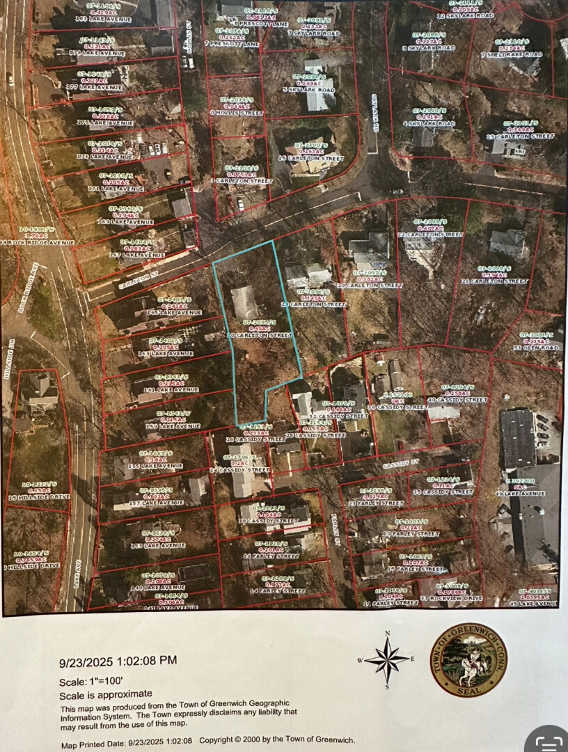 10 Carleton Street Greenwich, CT 06830 - Photo 2 of 8 a picture of city view