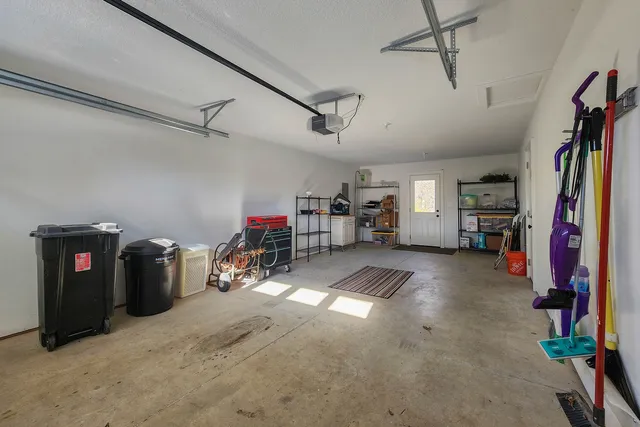 a view of storage and utility room