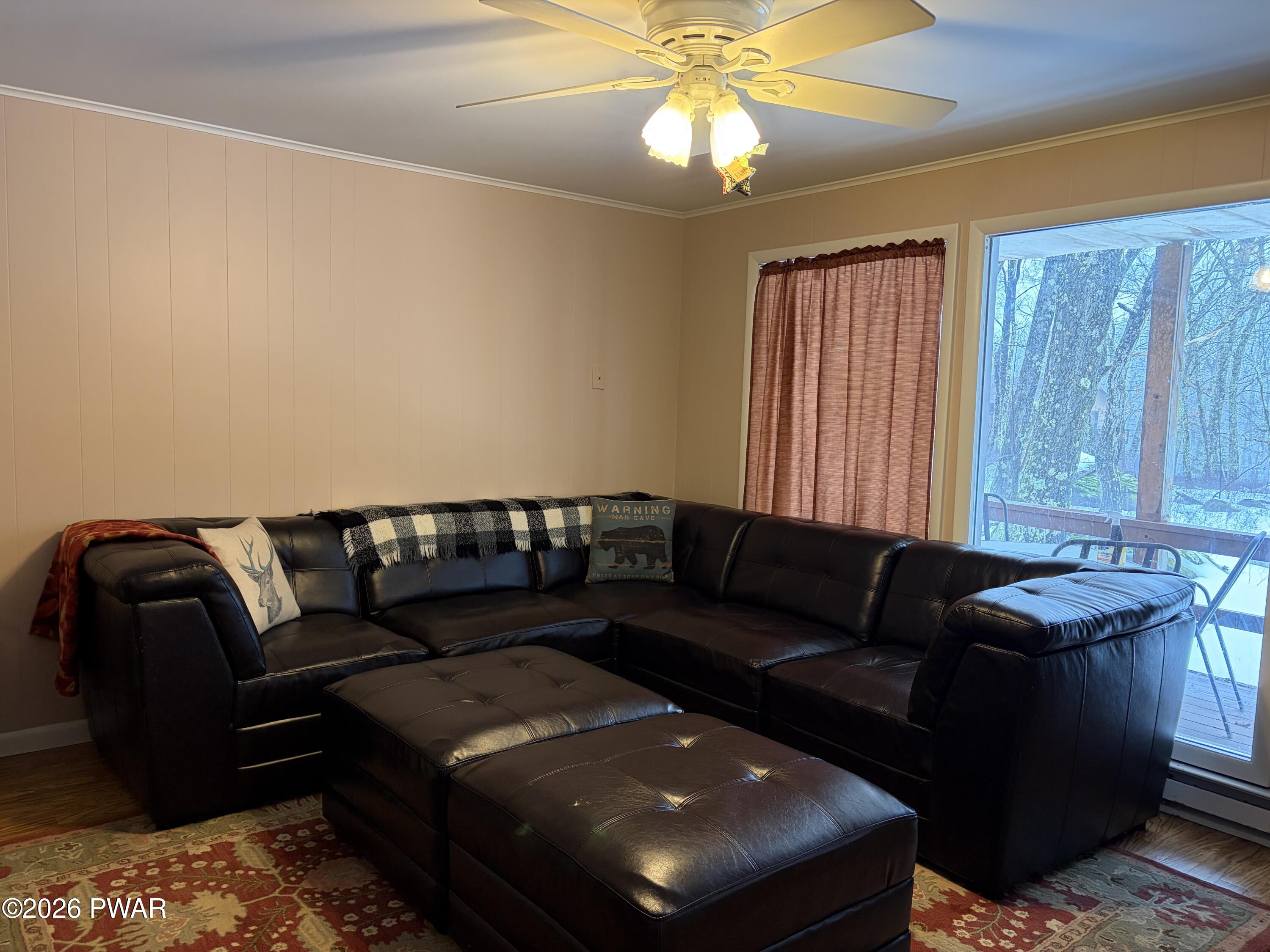 109 Ridge Road Hawley, PA 18428 - Photo 33 of 44 Family room TV area