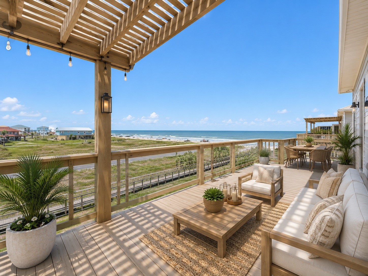 116 Howard Avenue, Unit I Surfside Beach, TX 77541 - Photo 14 of 39 Private patio and entrance can be styled many ways for entertaining & relaxing.