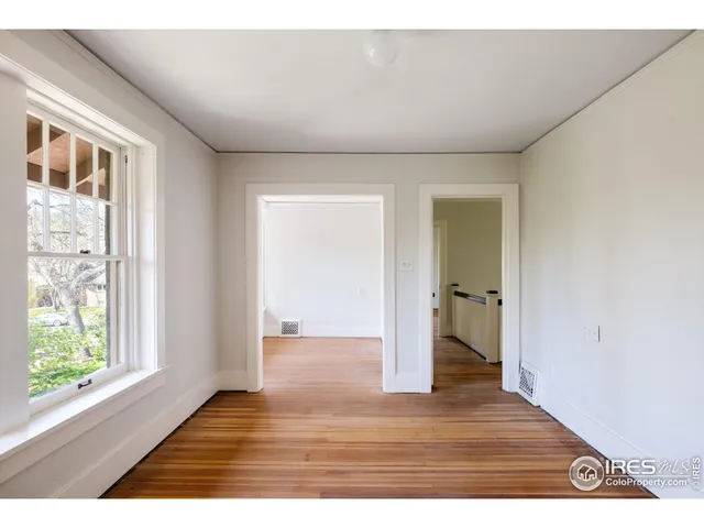 a view interior of the house and wooden floor
