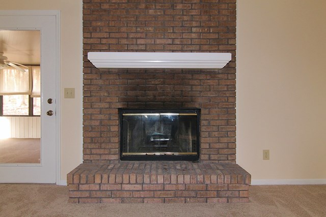 136 Kingson Road Fortson, GA 31808 - Photo 5 of 28 BRICK FIREPLACE
