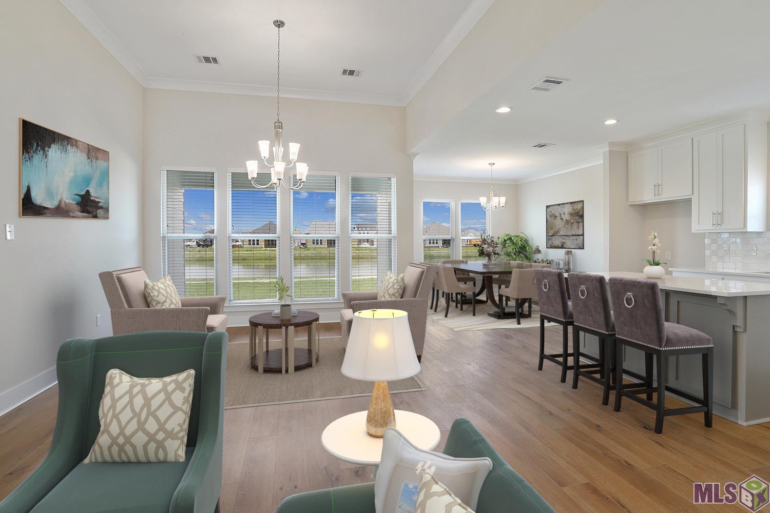 3051 Canewood Lane Baton Rouge, LA 70810 - Photo 2 of 20 Living Room and Dining Room