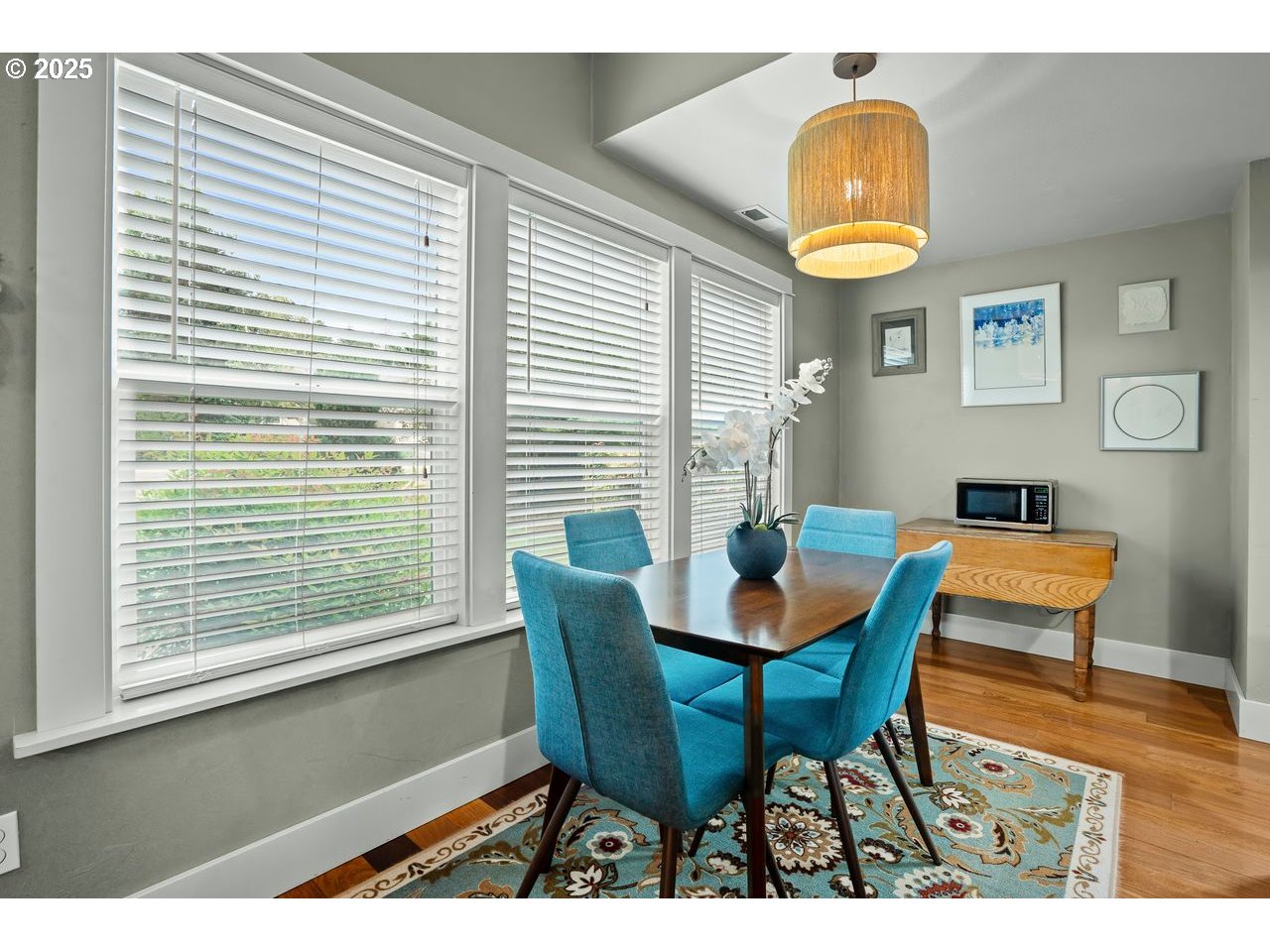24781 Dunham Road Veneta, OR 97487 - Photo 8 of 22 a view of a dining room with furniture and a window
