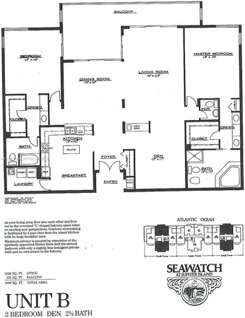 $1,695,000 | 19670 South Beach Road, Unit B323, Tequesta, FL 33469