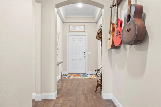 a view of a walk in closet