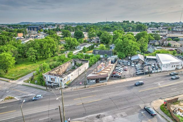 an aerial view of a city with lots of residential buildings