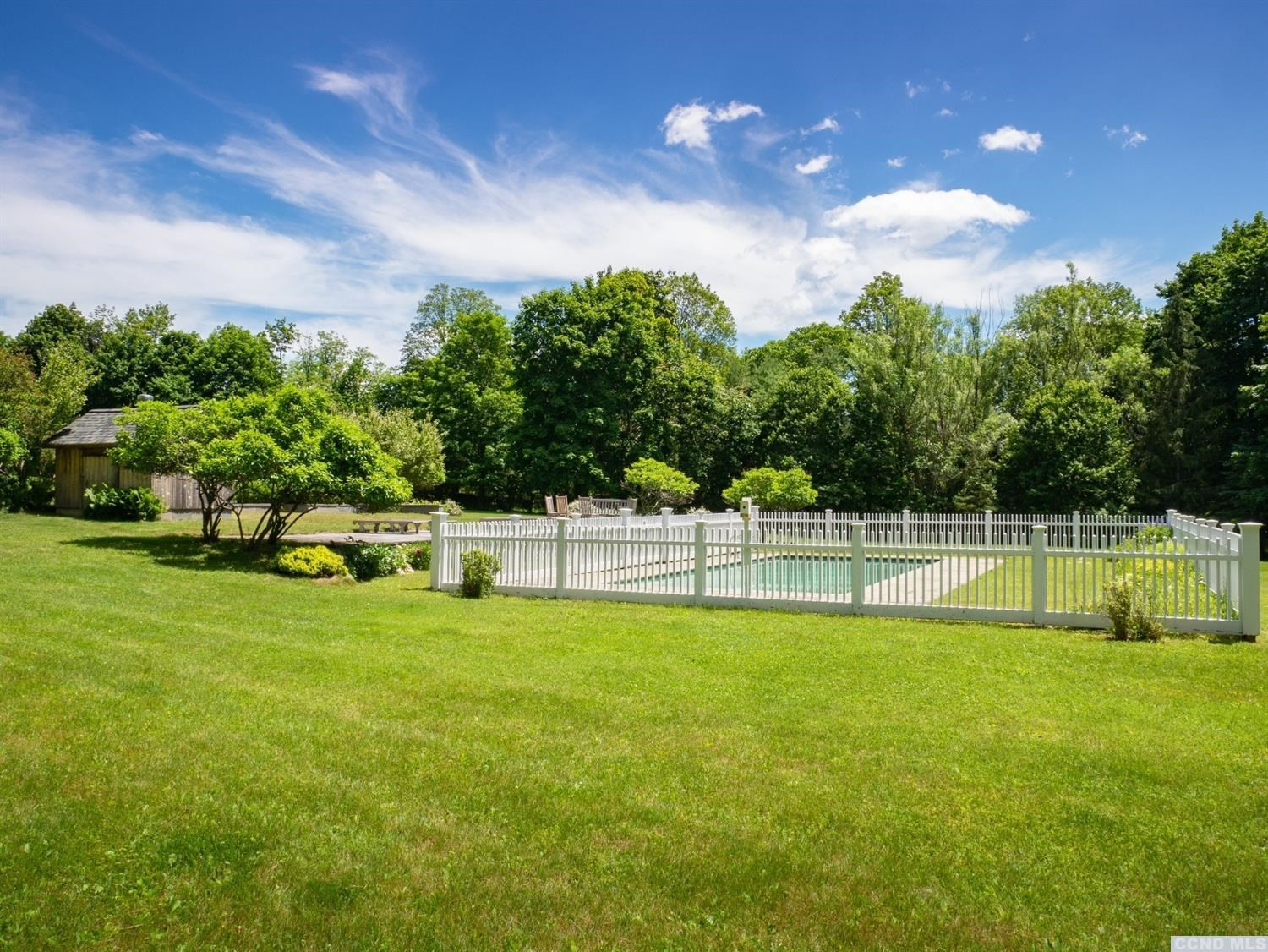 53 Methodist Hill Road Rensselaerville, NY 12147 - Photo 24 of 31 The fenced gunite pool.
