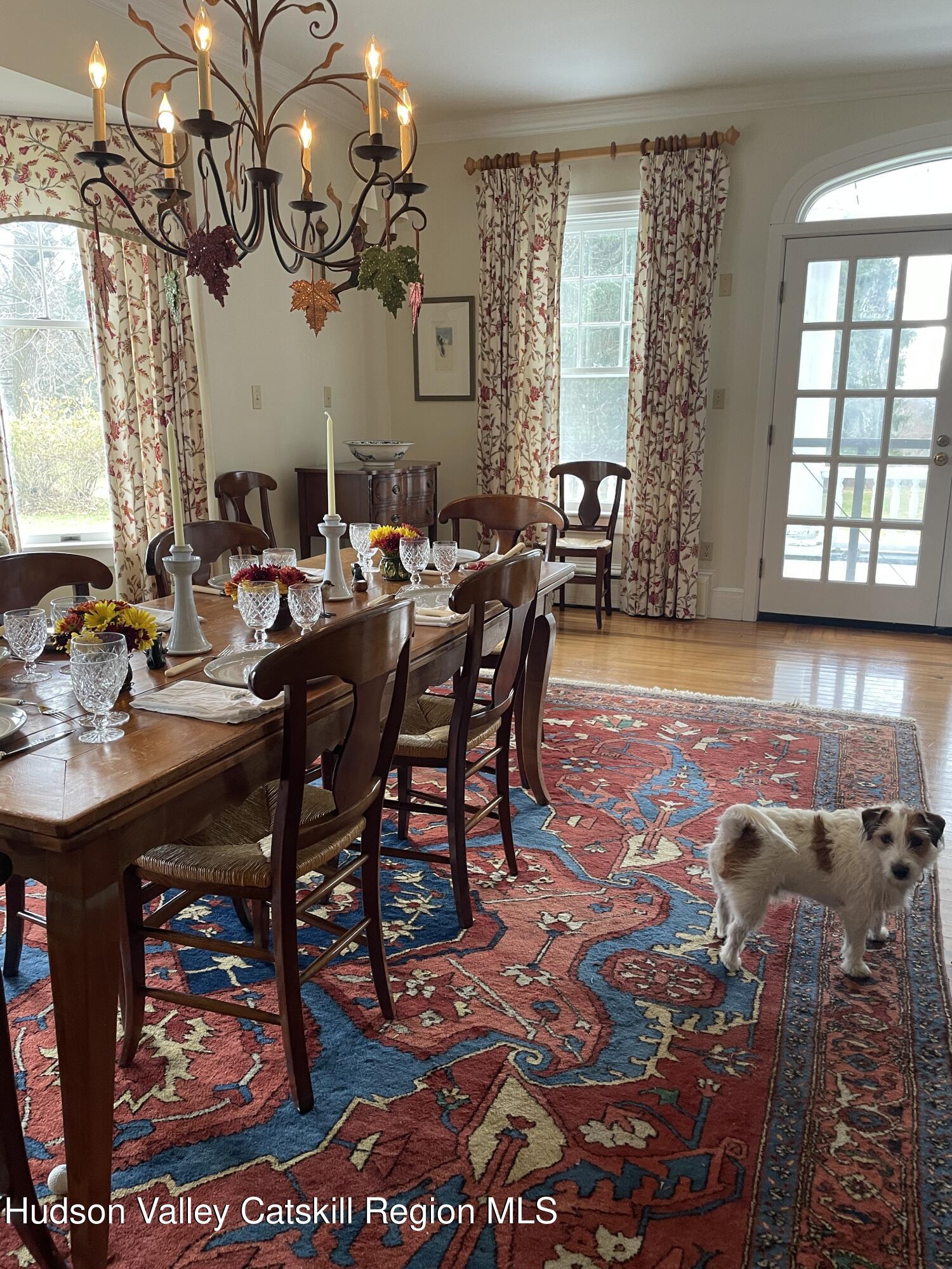53 Methodist Hill Road Rensselaerville, NY 12147 - Photo 5 of 35 a view of a dining room with furniture window and wooden floor