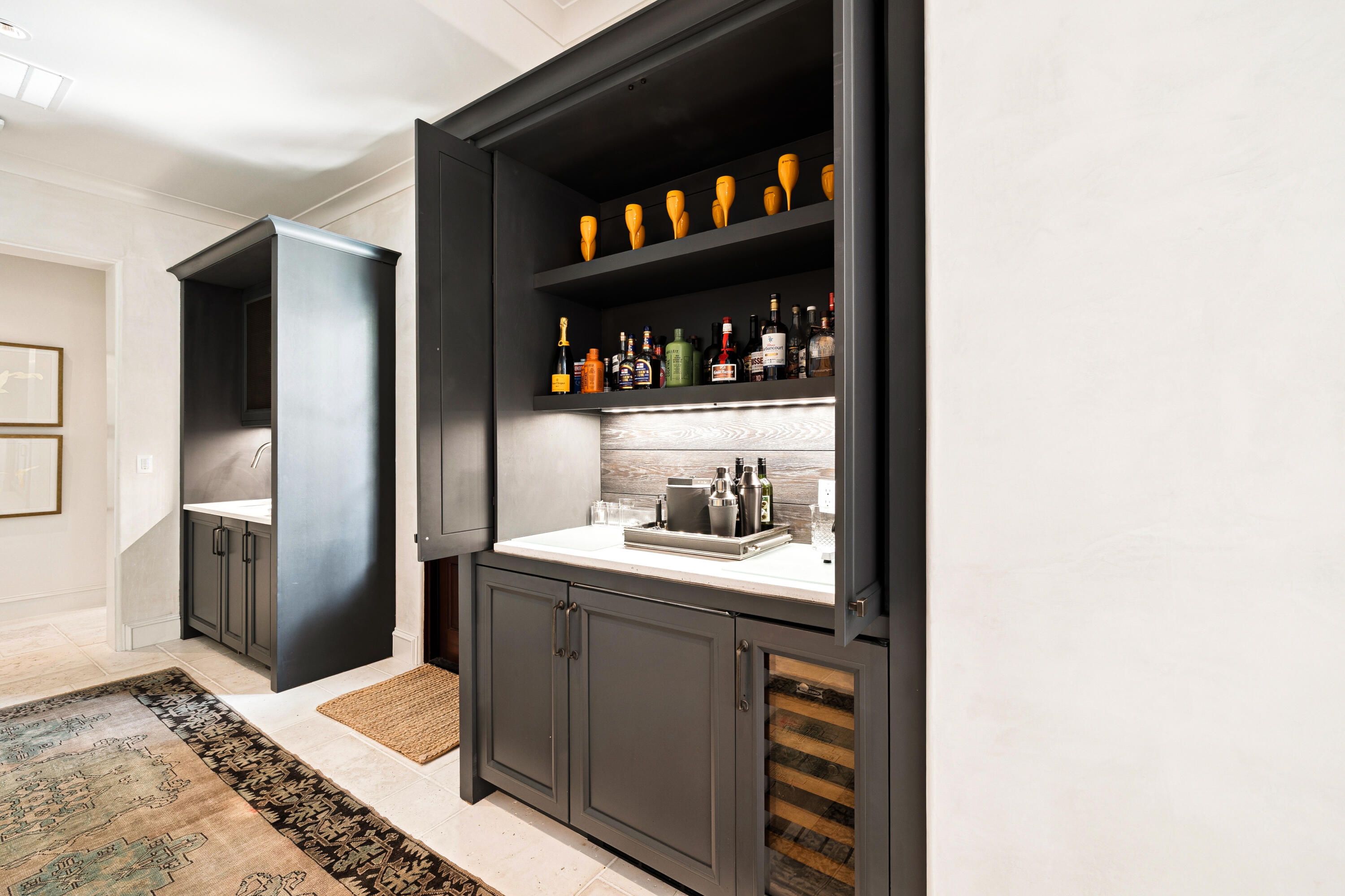 78 West Kingston Road Inlet Beach, FL 32461 - Photo 23 of 75 a kitchen with stainless steel appliances granite countertop a refrigerator and a sink