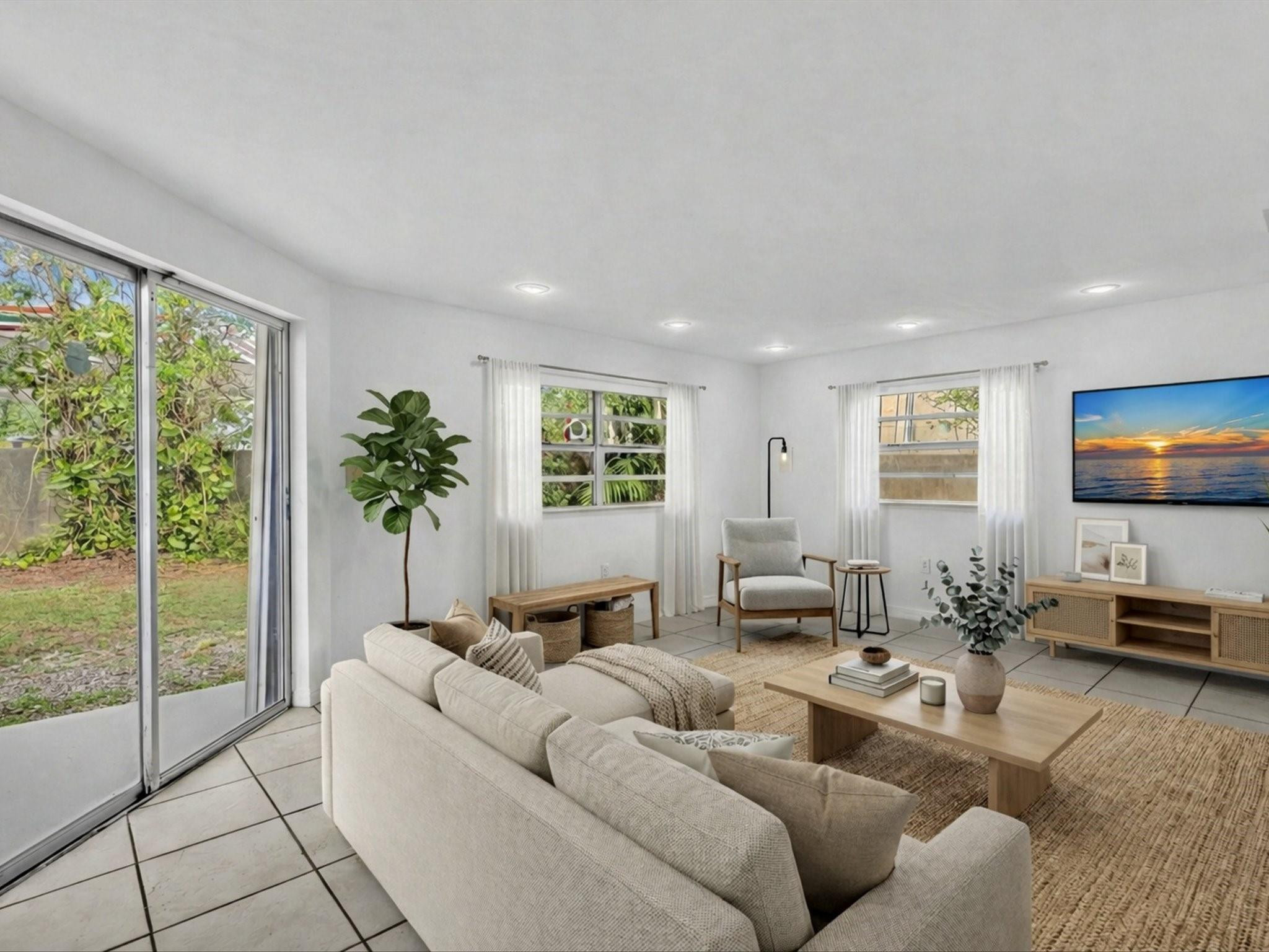 7971 Northwest 16th Street Pembroke Pines, FL 33024 - Photo 14 of 23 virtually staged possible family room