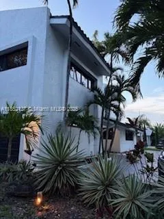 a view of a house with a patio