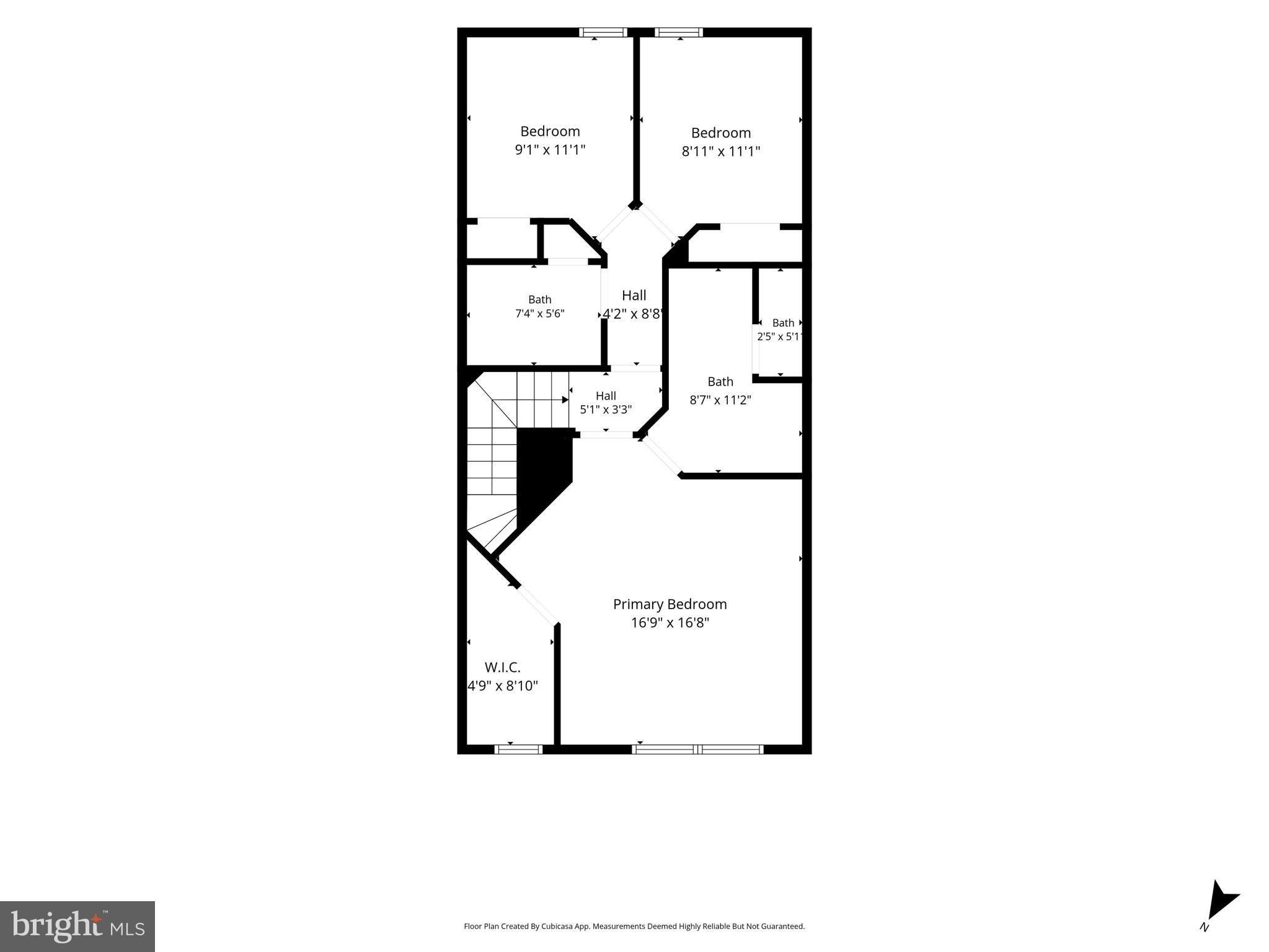 7015 Trek Way Gainesville, VA 20155 - Photo 55 of 56 Upper level floor plans