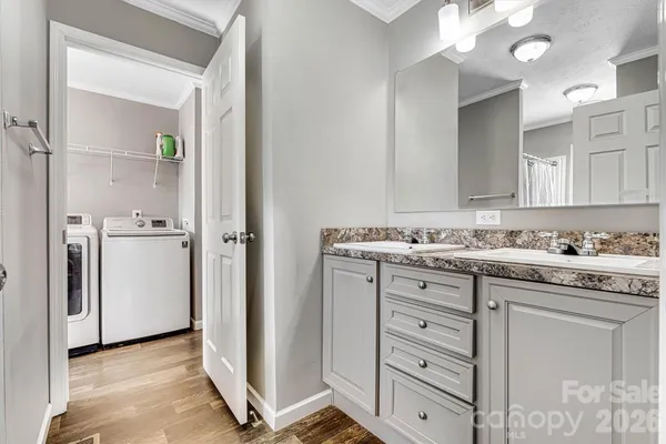 a bathroom with a sink and a toilet