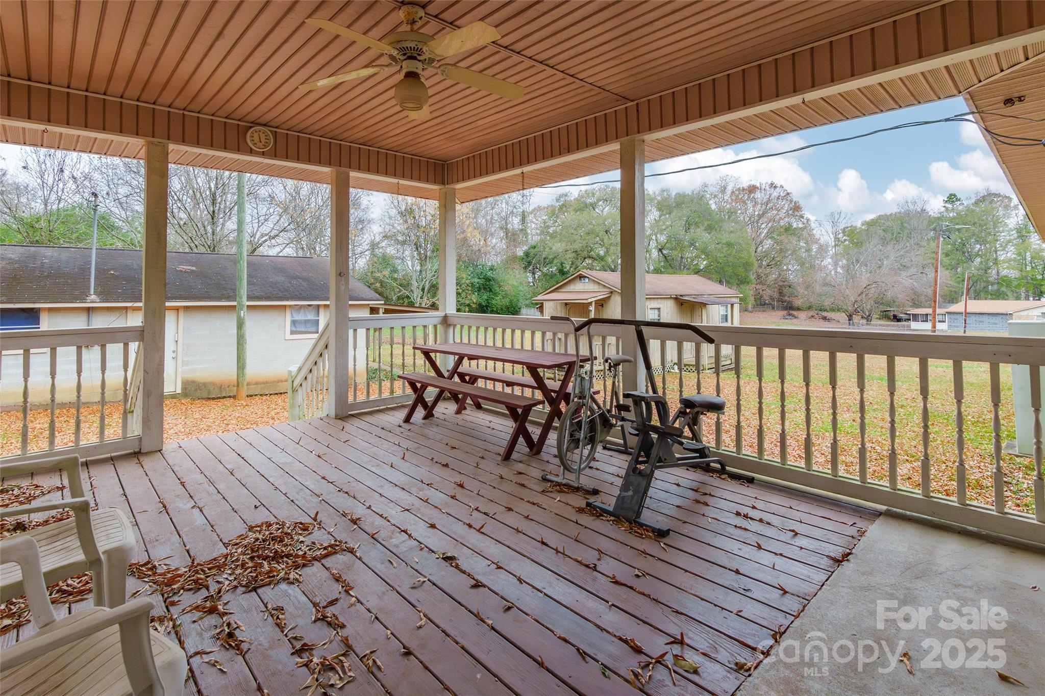 2100 J B Denton Road Lancaster, SC 29720 - Photo 30 of 44 a view of a two chairs in the roof deck