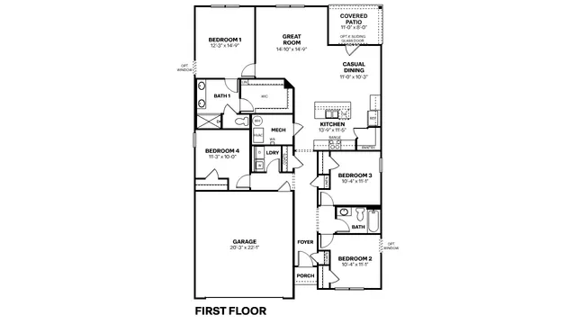 $307,900 | 1133 Phillips Drive, Greenfield, IN 46140