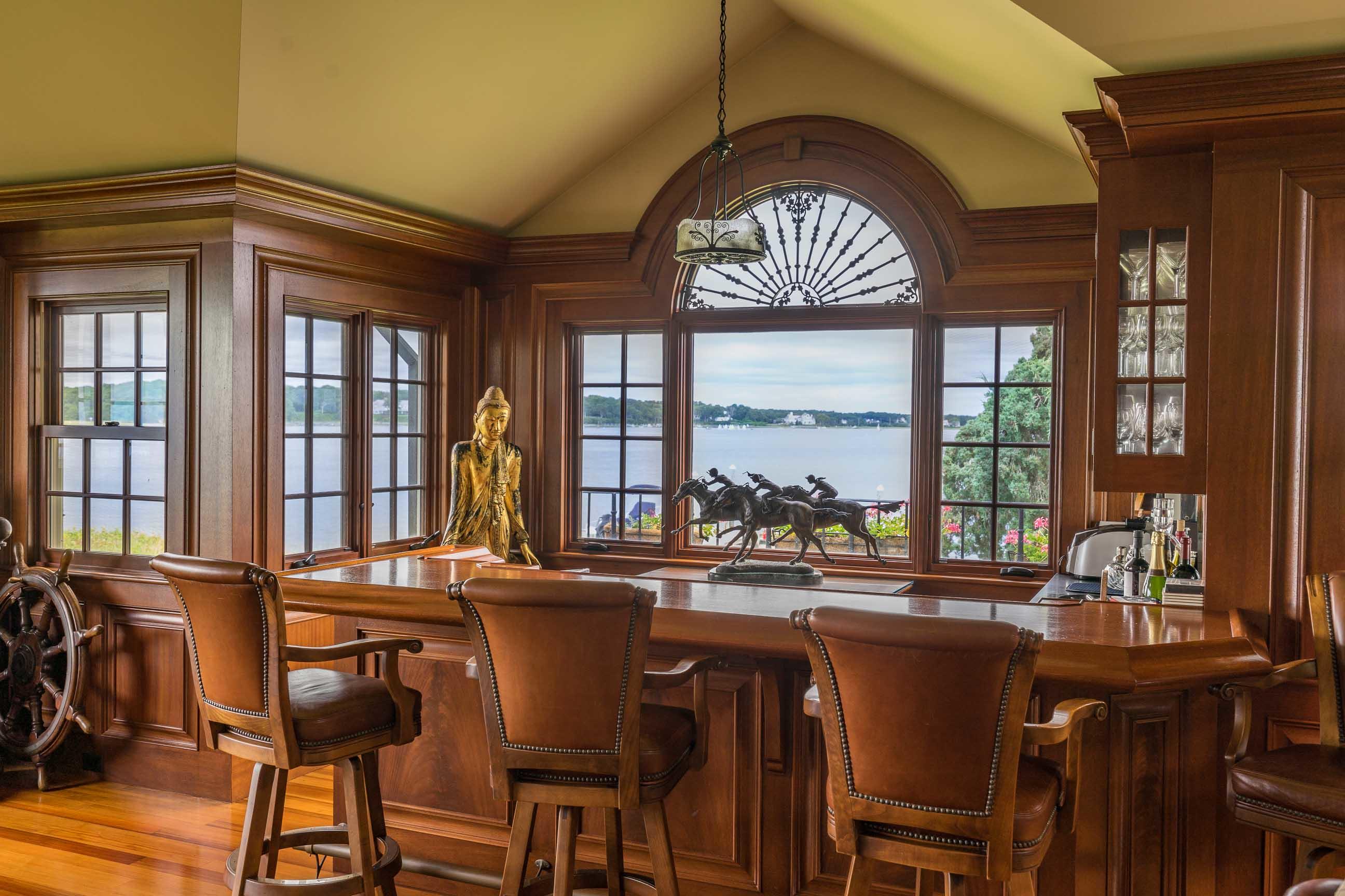 986 Sea View Avenue Osterville, MA 02655 - Photo 21 of 35 a view of a dining room with furniture window and outside view