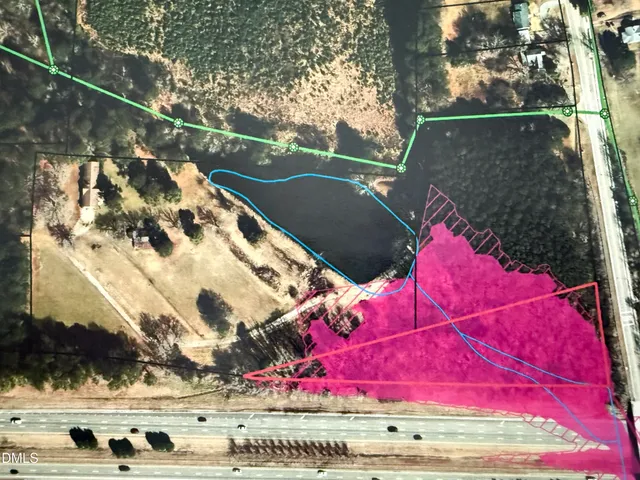 a view of city with the road