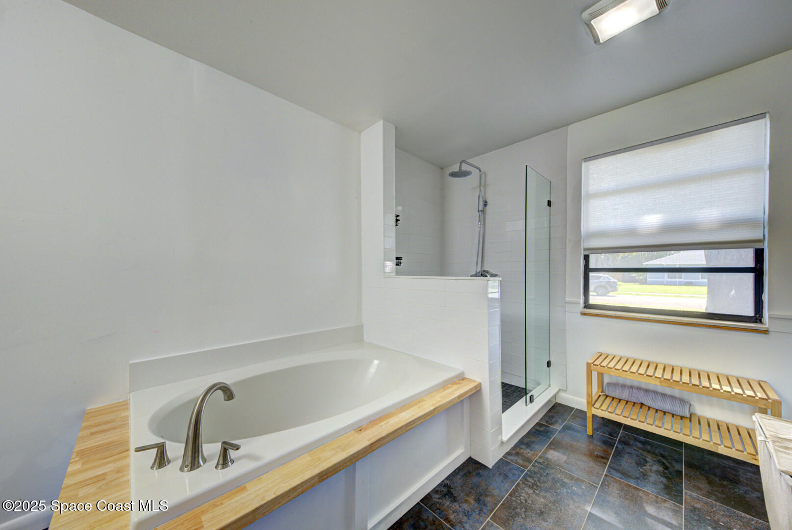 805 Gardener Road Rockledge, FL 32955 - Photo 24 of 38 master bathroom tub & shower