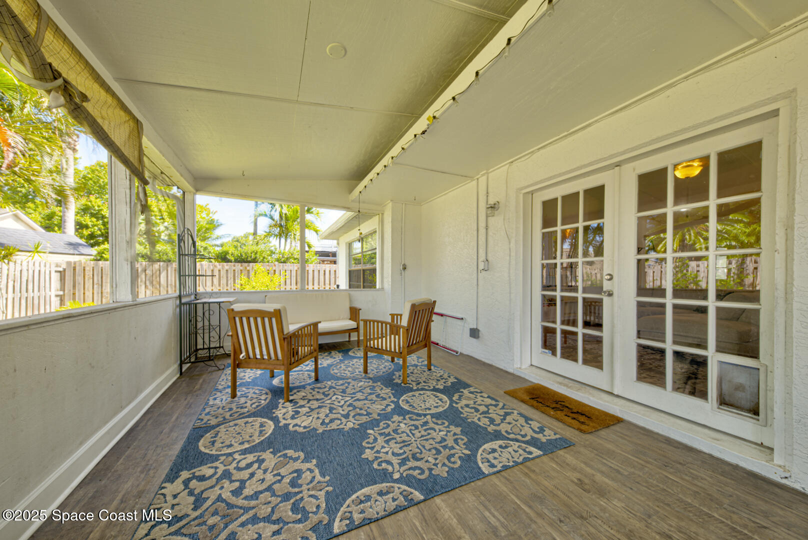 805 Gardener Road Rockledge, FL 32955 - Photo 32 of 38 screened-in back porch