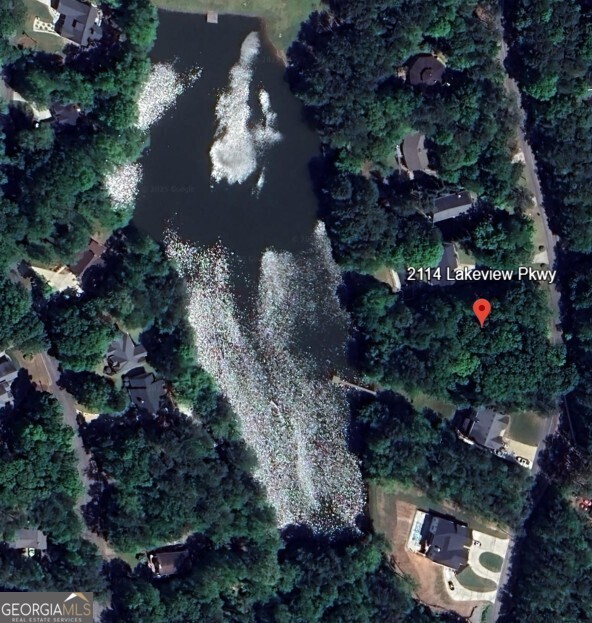 2114 Lakeview Parkway Villa Rica, GA 30180 - Photo 2 of 2 an aerial view of a house