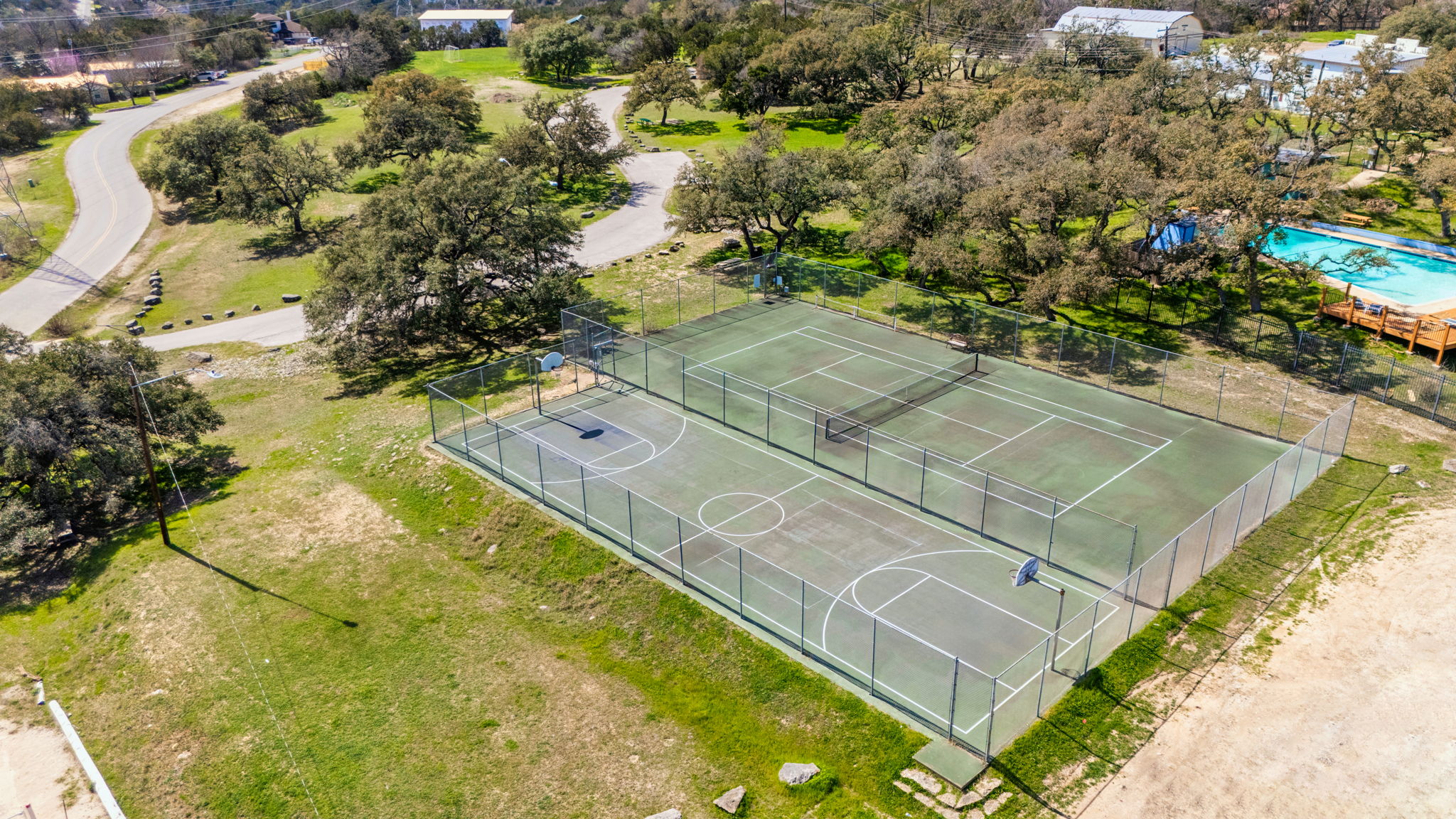 2400 Big Horn Drive Austin, TX 78734 - Photo 19 of 22 Community tennis court