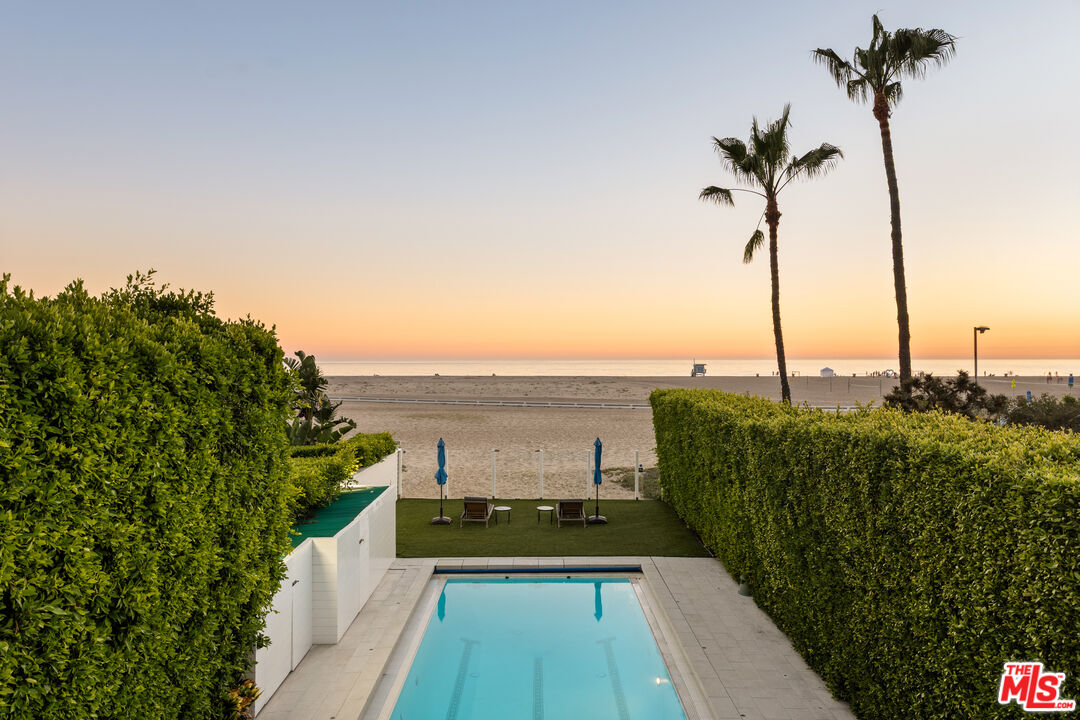 501 Palisades Beach Road Santa Monica, CA 90402 - Photo 2 of 29 a view of a city with a lake view